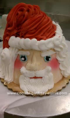 Homemade Santa Claus Cake Homemade Santa Claus Cake