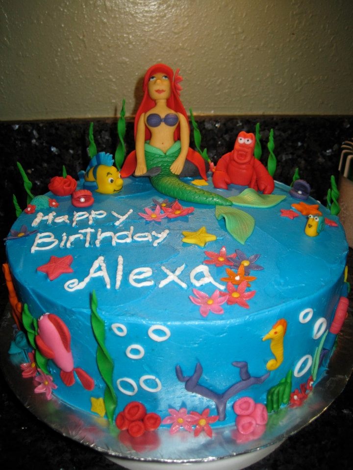 Little Mermaid Cake Little Mermaid Cake