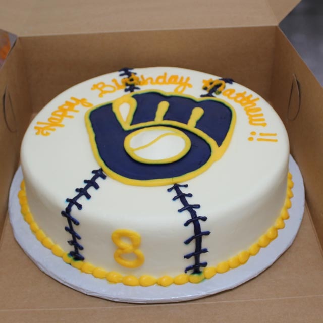 Milwaukee Brewers Birthday Cake Milwaukee Brewers Birthday Cake