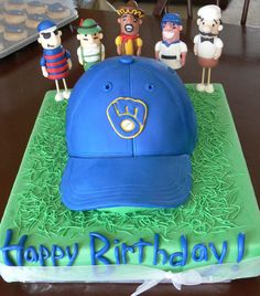 Milwaukee Brewers Birthday Cake Milwaukee Brewers Birthday Cake