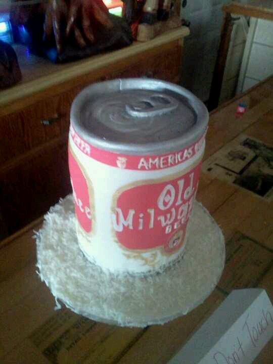 Old Milwaukee Birthday Cake Old Milwaukee Birthday Cake