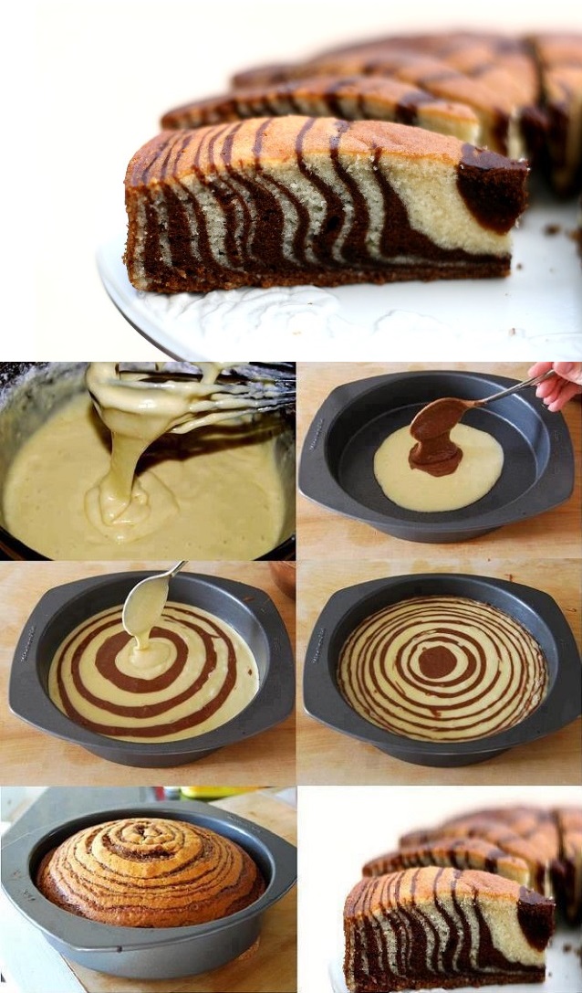 6 Photos of Homemade Zebra Cakes Printed 6 Photos of Homemade Zebra Cakes Printed