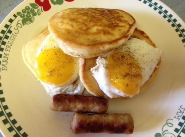 Bacon Pancake Coffee Jucice Bacon Pancake Coffee Jucice