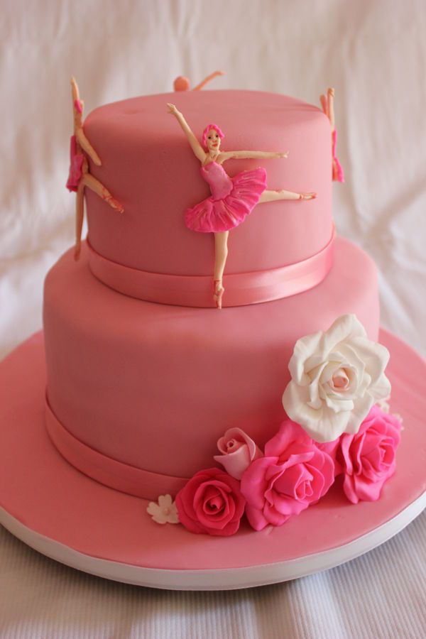 Ballerina Birthday Cake Idea