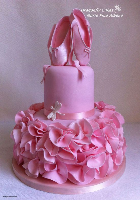 Ballerina Birthday Cake