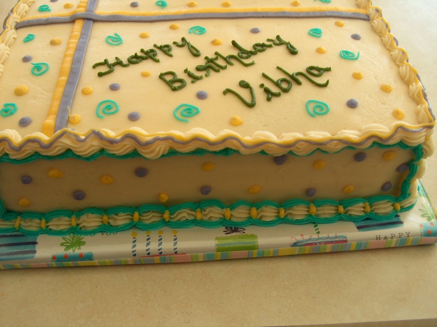 Birthday Sheet Cake Birthday Sheet Cake