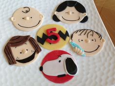 Charlie Brown Cupcake Toppers