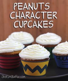 Charlie Brown Printable Cupcake Wrappers