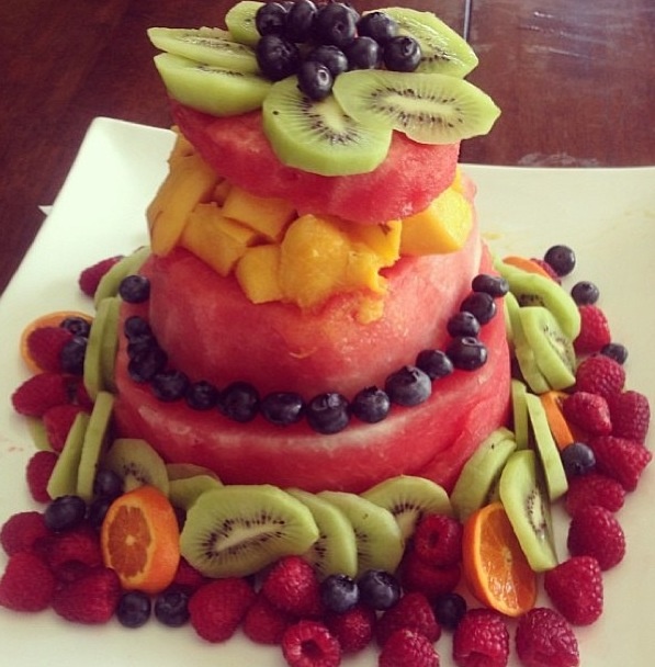 Fresh Fruit Cake Fresh Fruit Cake
