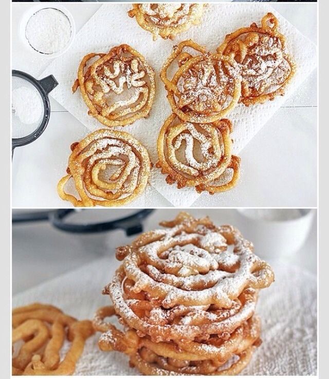 Funnel Cake Pancakes Funnel Cake Pancakes