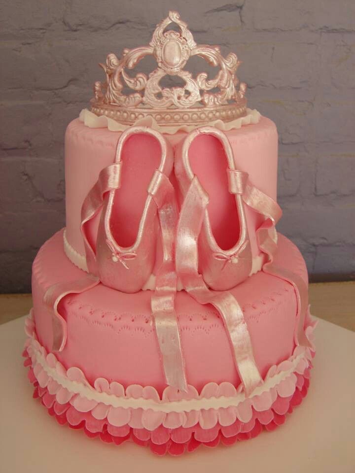 Girls Ballerina Birthday Cake