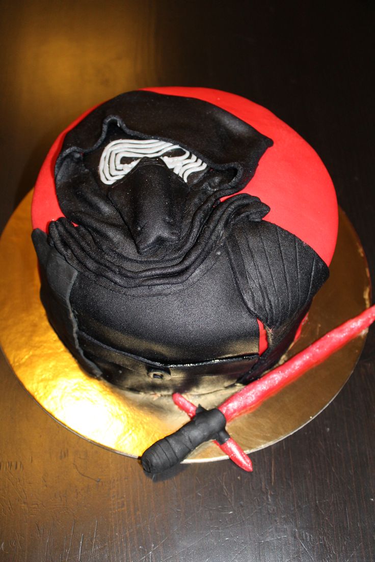 Kylo Ren Birthday Cake Kylo Ren Birthday Cake