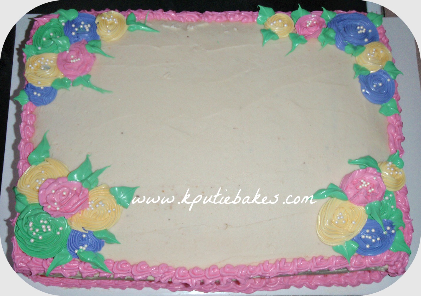 Pretty Sheet Cakes Buttercream Pretty Sheet Cakes Buttercream