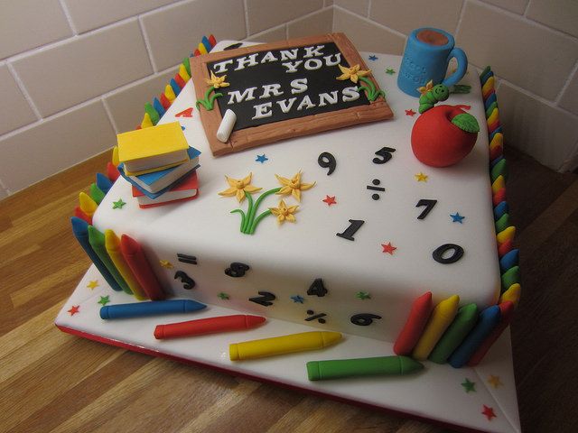 School Teacher Cake