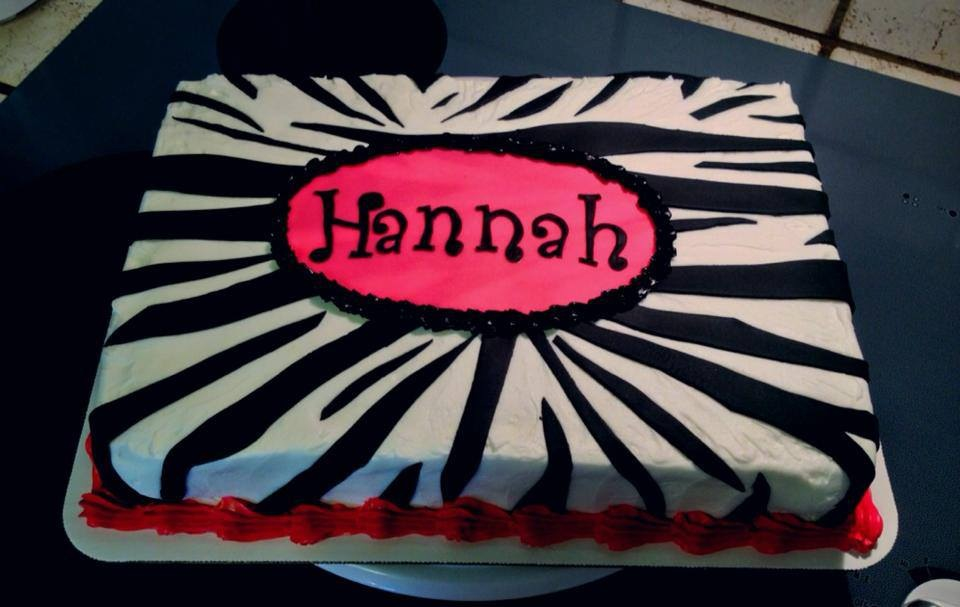 Sheet Cake Zebra Stripes Sheet Cake Zebra Stripes