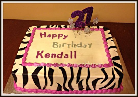 Sheet Cake Zebra Stripes Sheet Cake Zebra Stripes