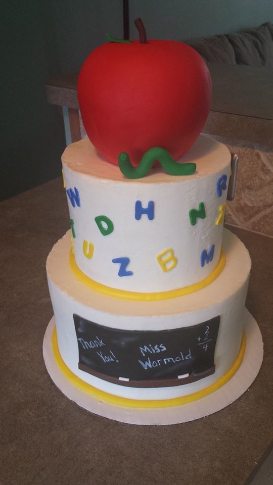 Teacher Appreciation Cake