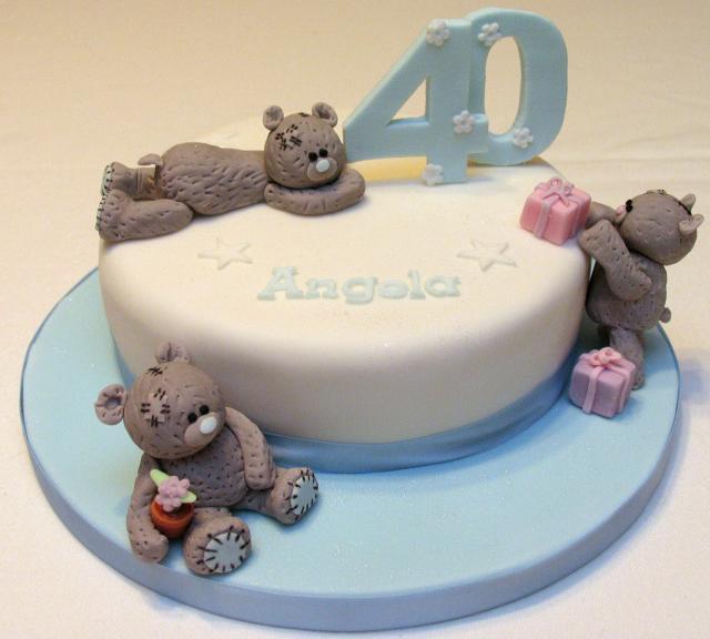 40th birthday cake ideas
