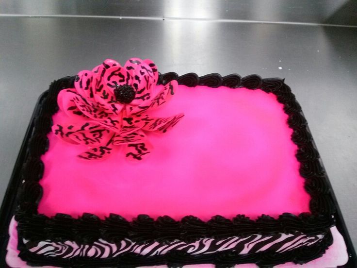 Zebra Sheet Cake Zebra Sheet Cake