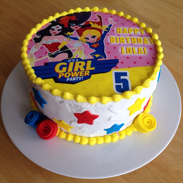 DC Super Hero Girls Cake Topper DC Super Hero Girls Cake Topper