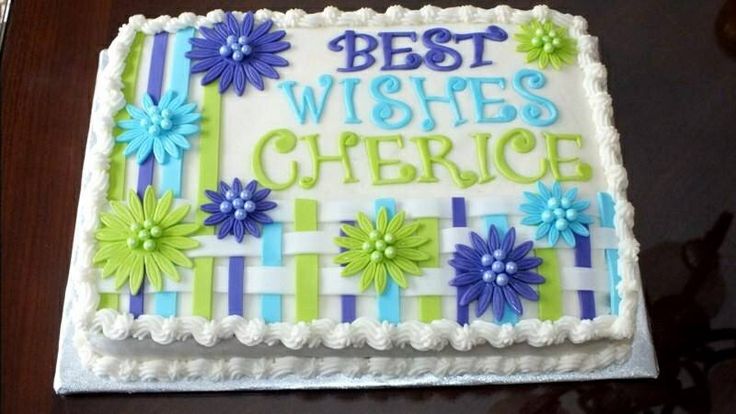 Flower Sheet Cake Flower Sheet Cake