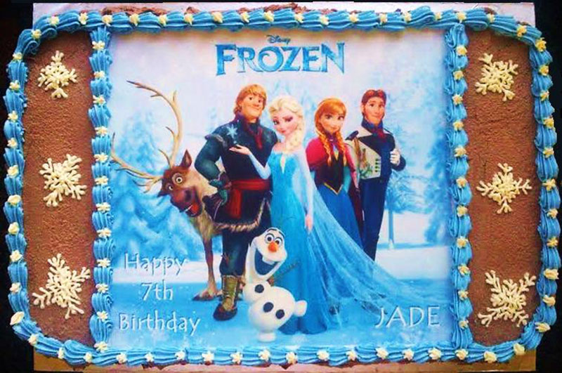 Frozen Cake Sugar Sheets Frozen Cake Sugar Sheets