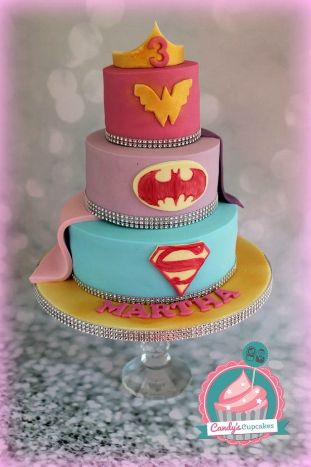 Girl Superhero Birthday Cake Ideas Girl Superhero Birthday Cake Ideas
