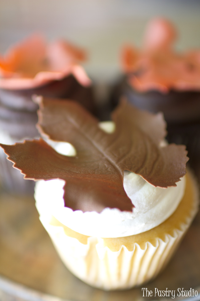 Leafs Thanksgiving Cupcakes Leafs Thanksgiving Cupcakes