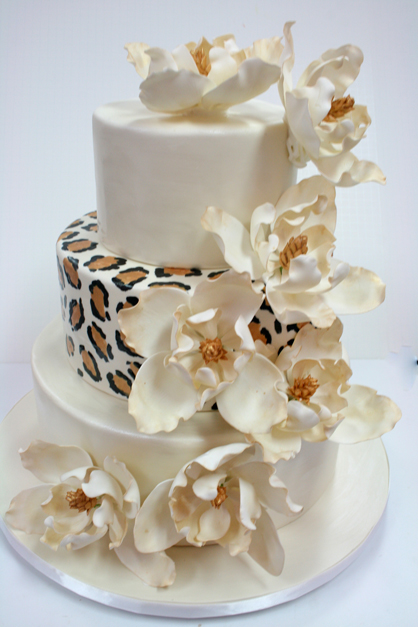 Leopard Print Wedding Cake Ideas Leopard Print Wedding Cake Ideas