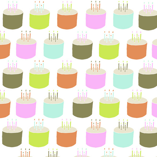 Birthday Cake Pattern Birthday Cake Pattern