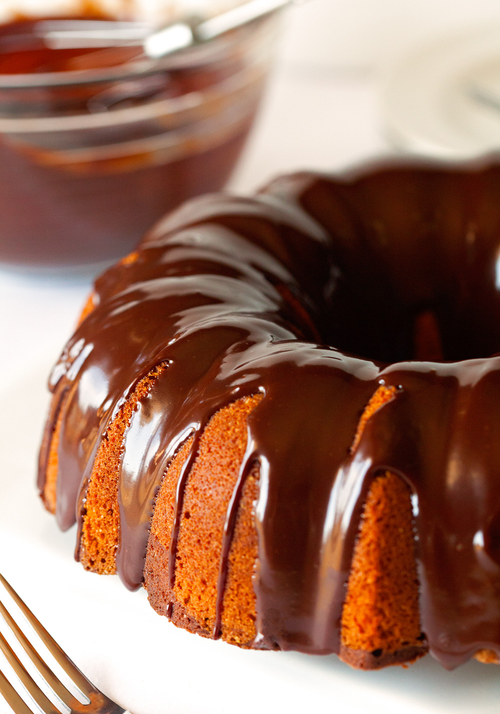 Chocolate Swirl Bundt Cake with Ganache Chocolate Swirl Bundt Cake with Ganache