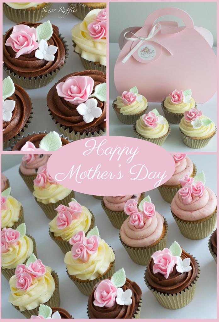 Mother's Day Cupcakes Mother's Day Cupcakes