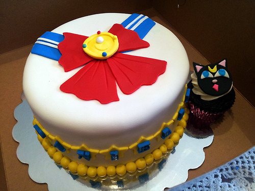 Sailor Moon Birthday Cake Sailor Moon Birthday Cake