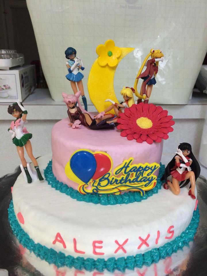 Sailor Moon Birthday Cake Sailor Moon Birthday Cake