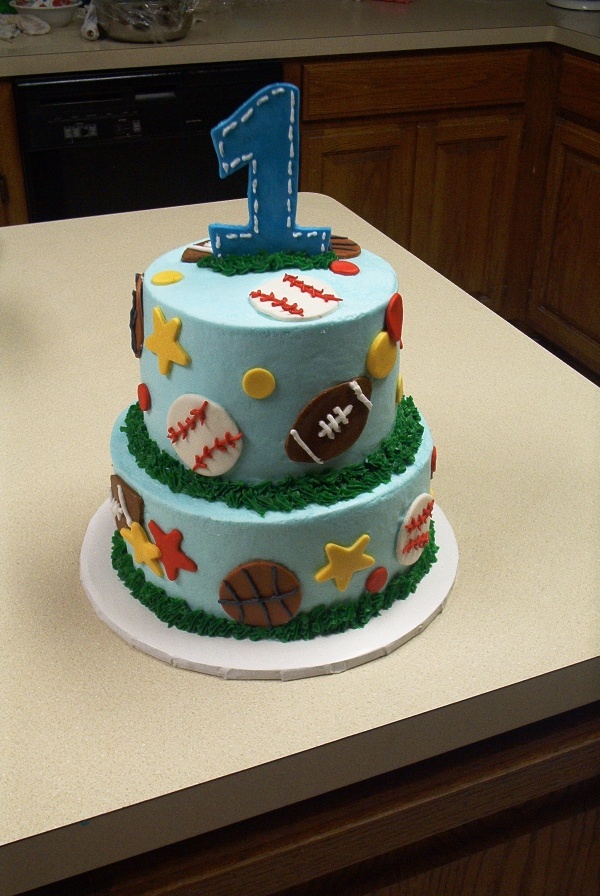 Sports Birthday Cake Sports Birthday Cake