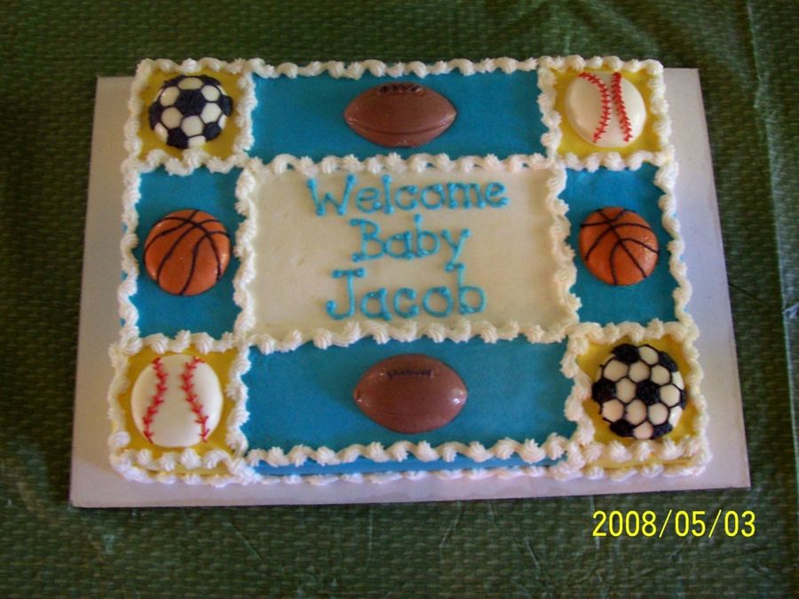 Sports Themed Baby Shower Sports Themed Baby Shower