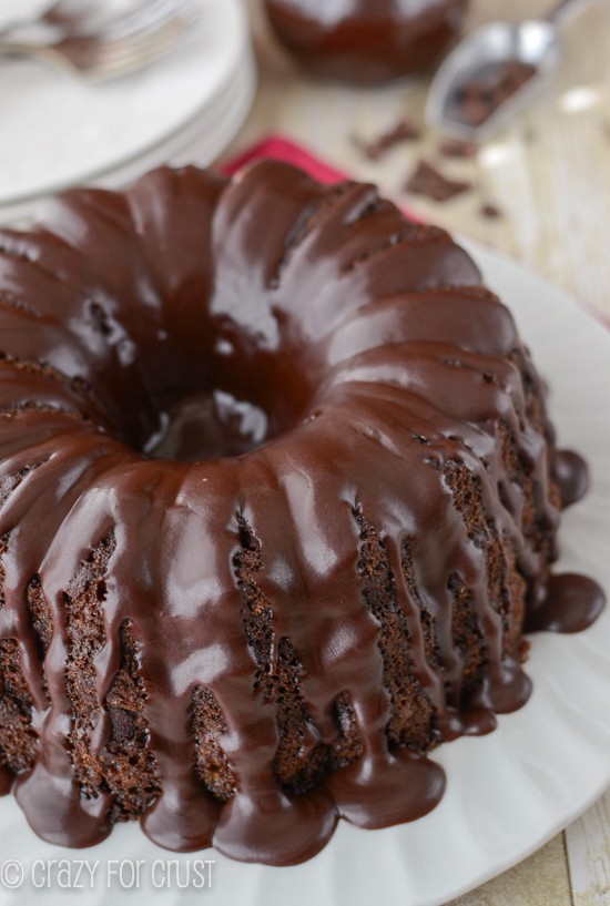 Triple Chocolate Bundt Cake Triple Chocolate Bundt Cake