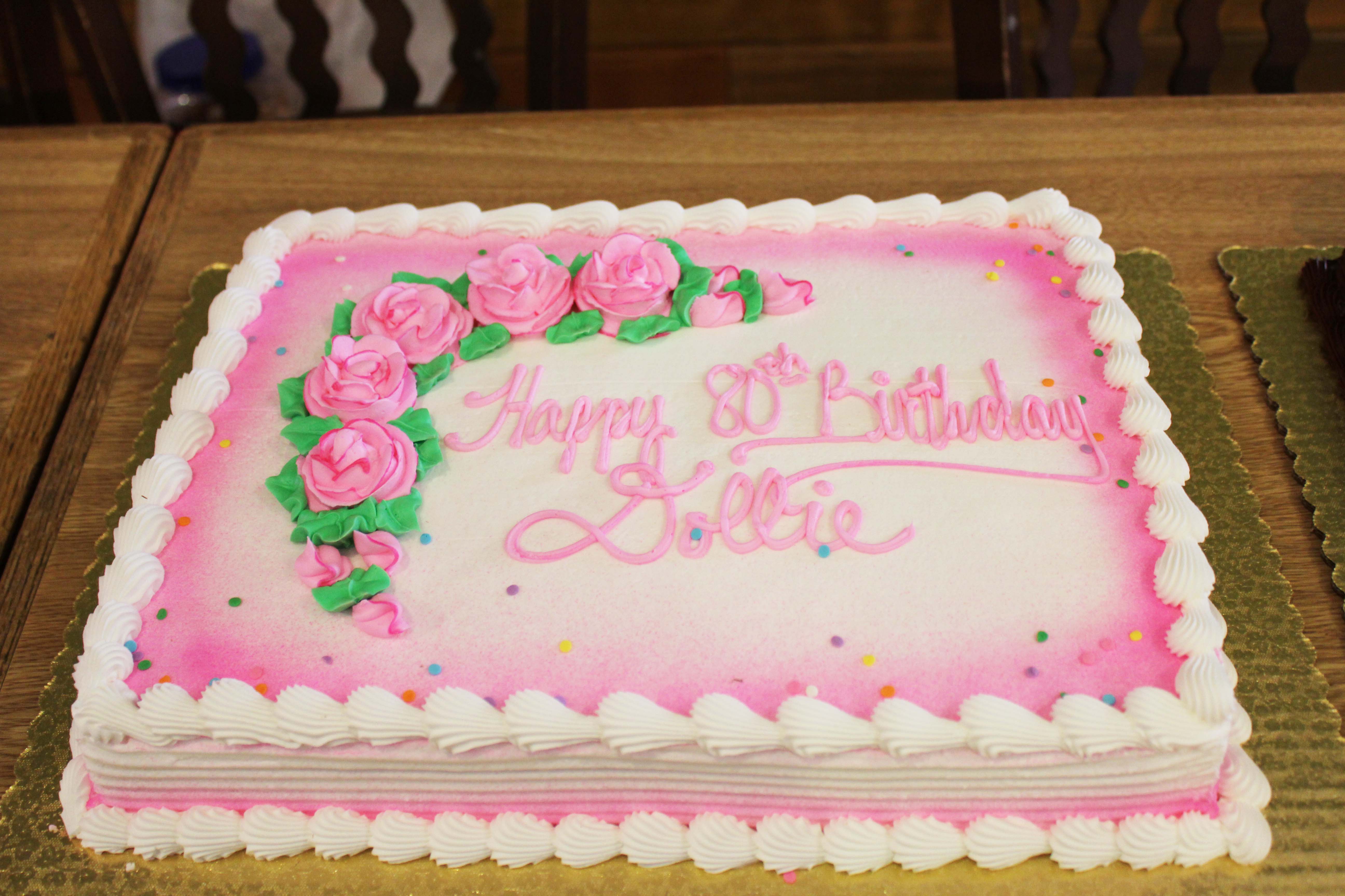 11 80th birthday sheet