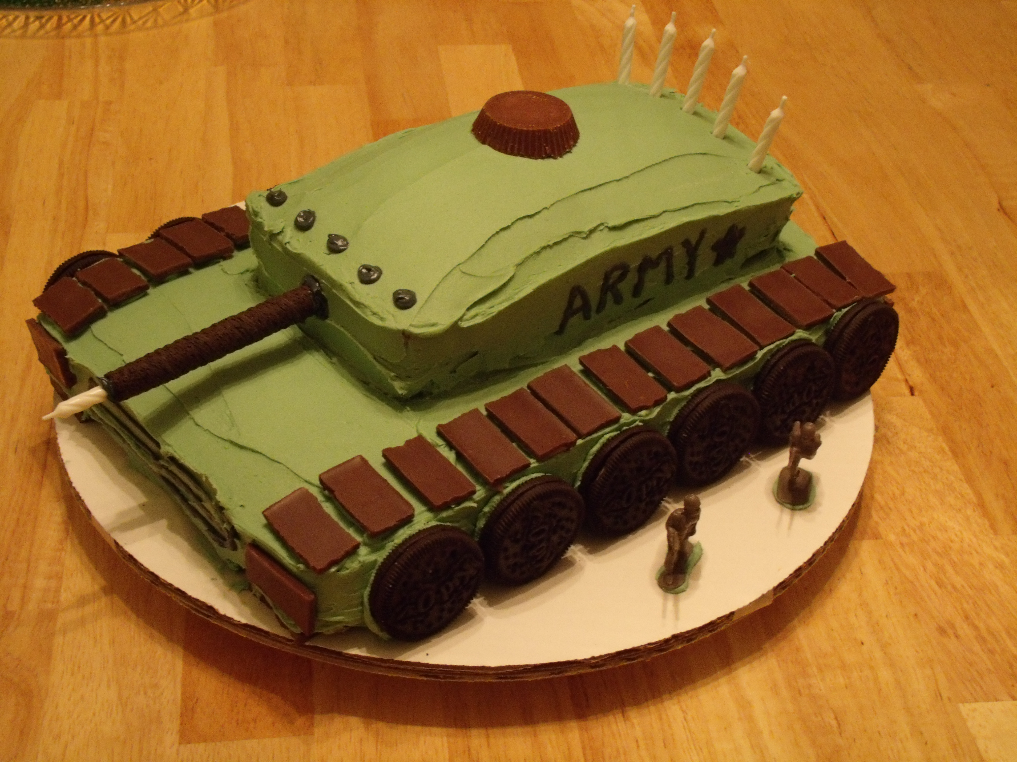 Army Tank Birthday Cake Ideas