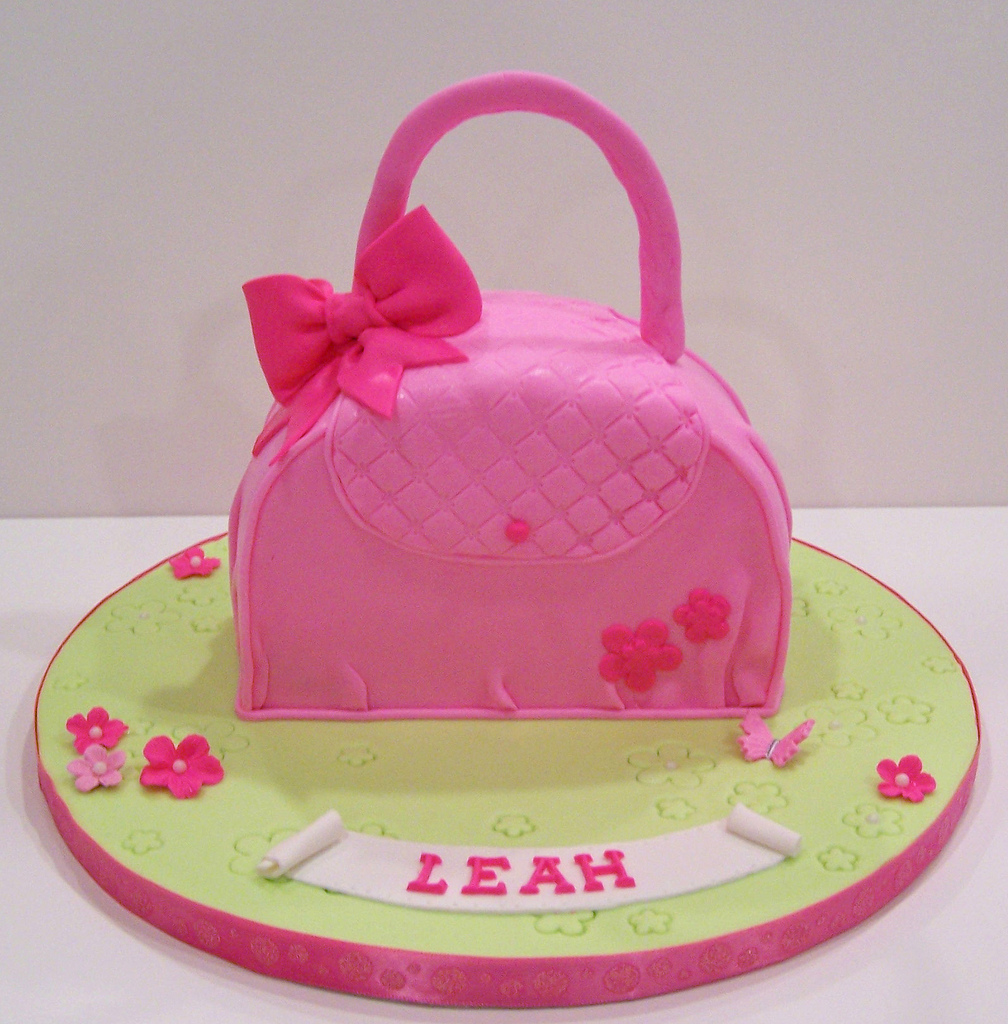 8 For Little S Purse Cakes Photo Birthday Bag Cake Design