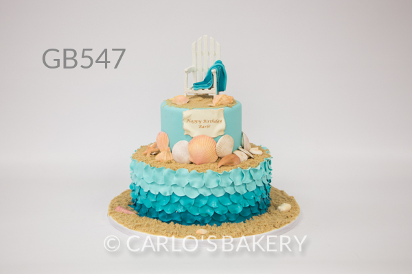 Bakery Girl Birthday Cake