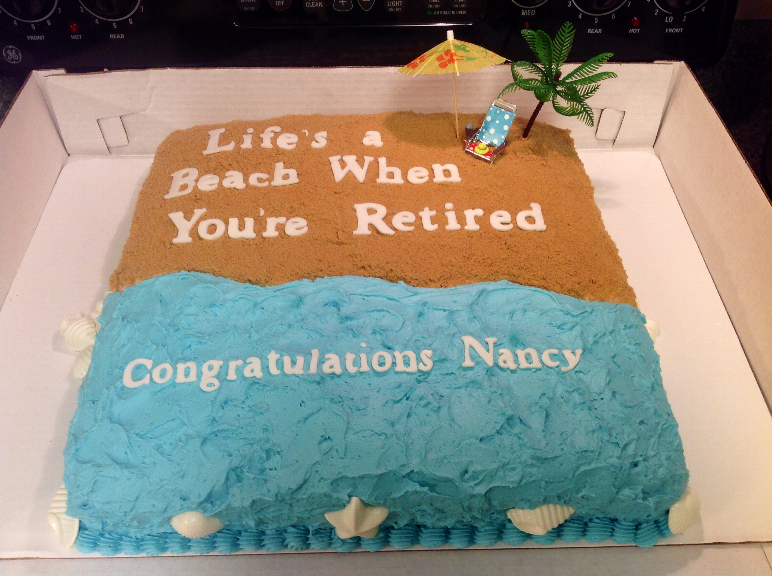 10 Retirement Sheet Cakes Decorated Photo Retirement Cake Idea