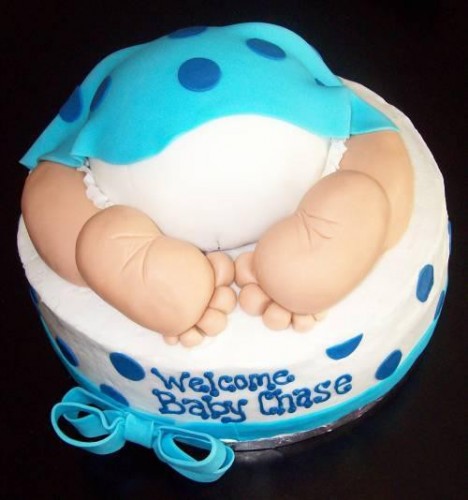 Cute Baby Shower Cake Cute Baby Shower Cake