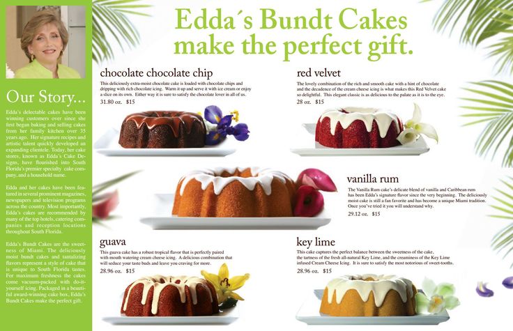 Eddas Bundt Cakes Fundraiser Eddas Bundt Cakes Fundraiser