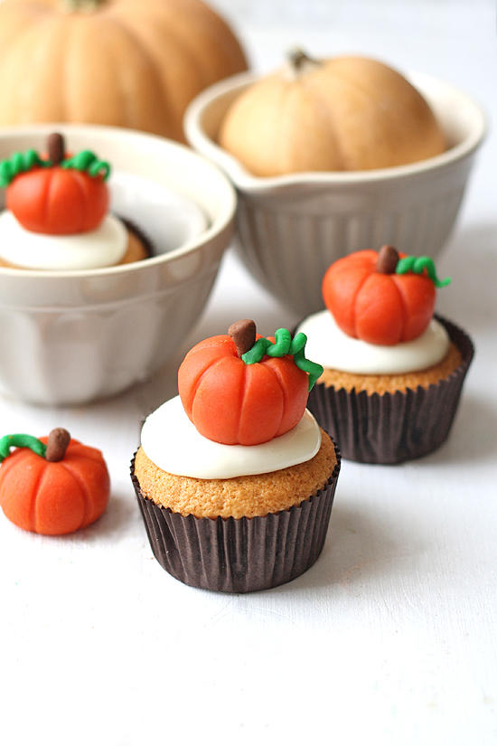 Halloween Pumpkin Cupcakes Halloween Pumpkin Cupcakes