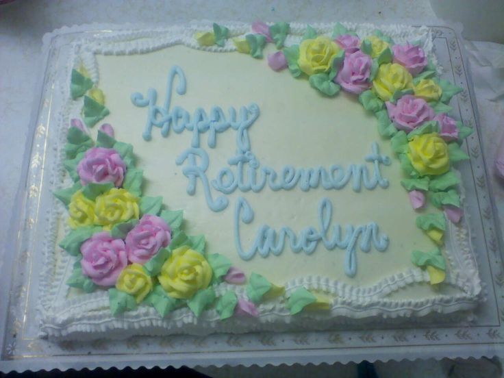 Happy Retirement Cake Ideas Happy Retirement Cake Ideas