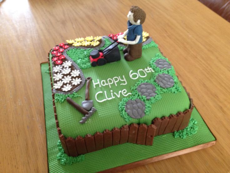 Lawn Mower Cake