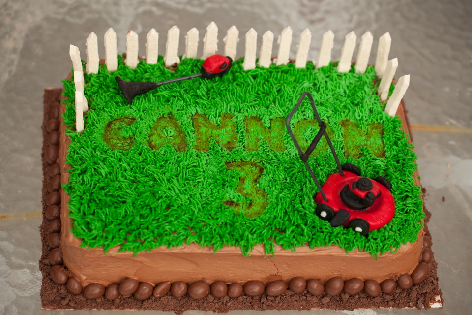 Lawn Mower Cake