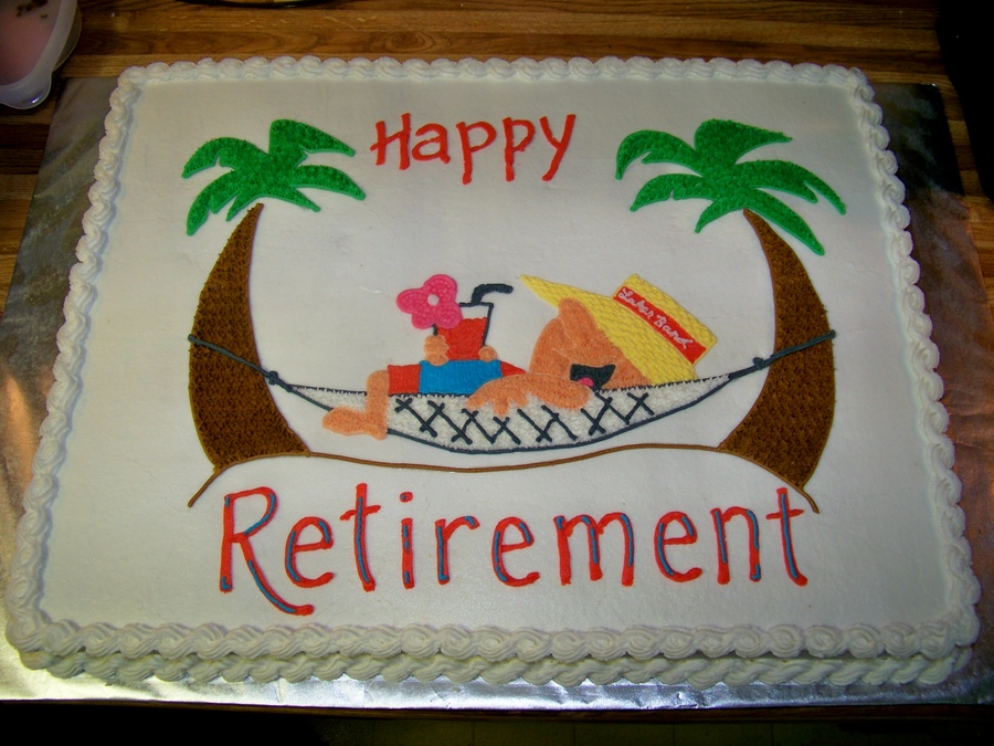 Retirement Cake Retirement Cake