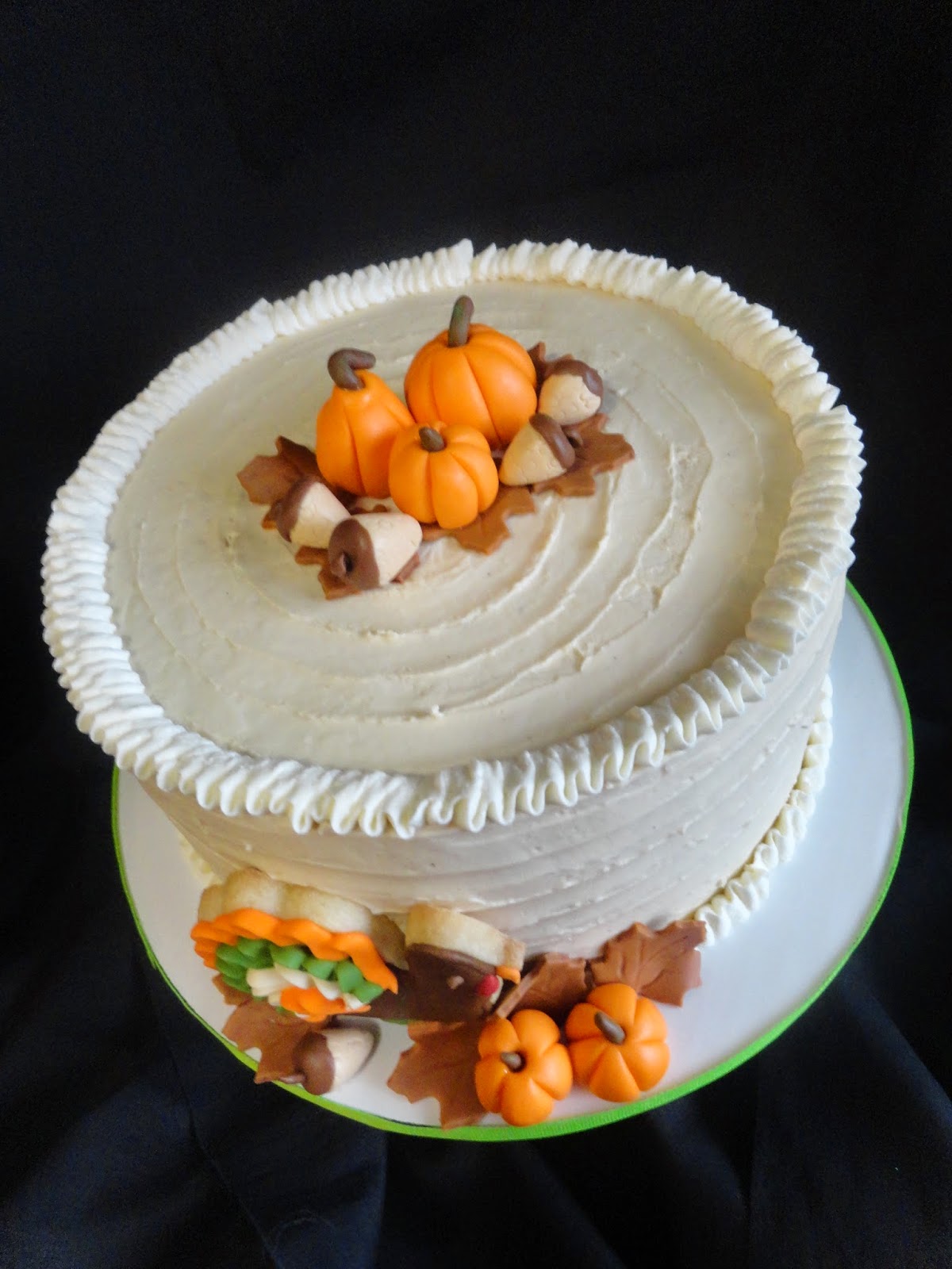 Thanksgiving Theme Cake
